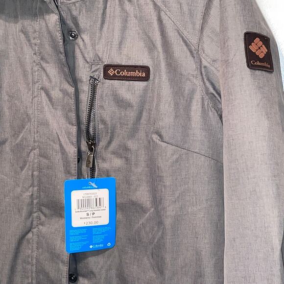 Columbia Women's Suttle Mountain Long Insulated Jacket Grey Coats S $230 - Picture 5 of 10